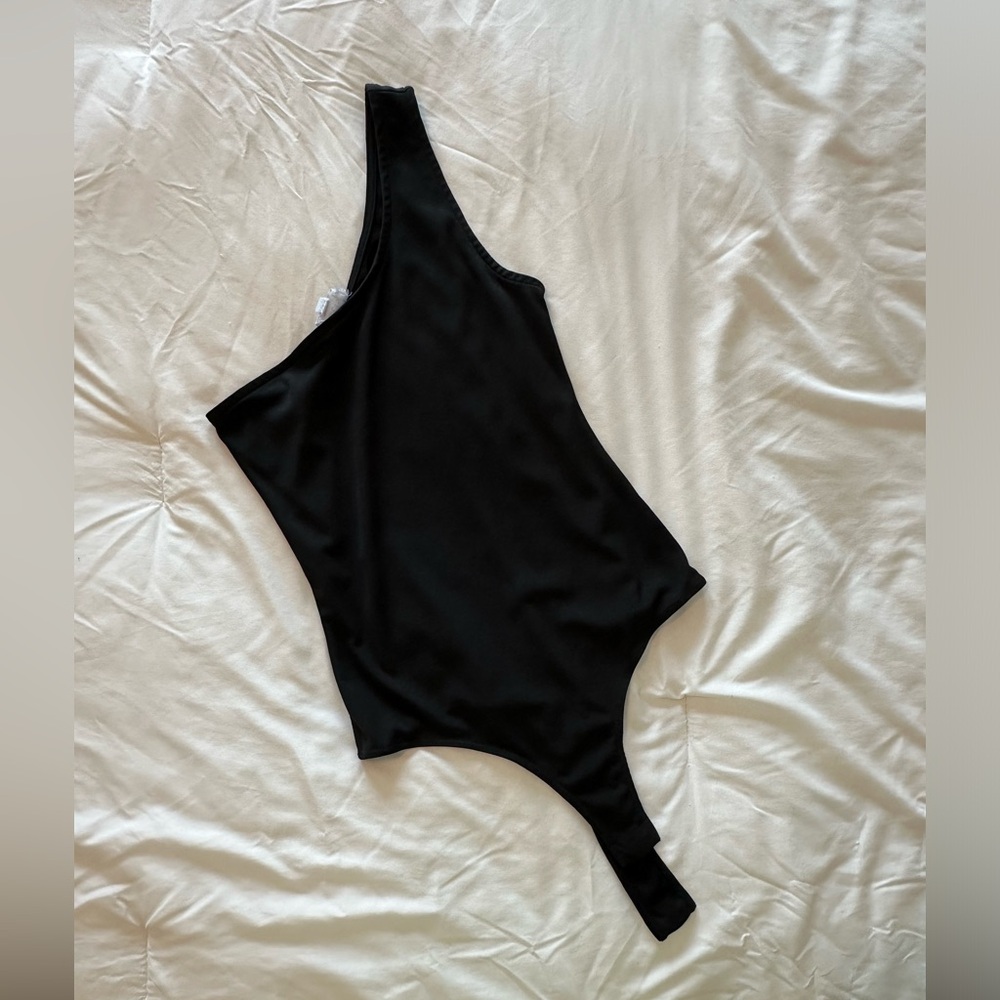 One shouldered bodysuit